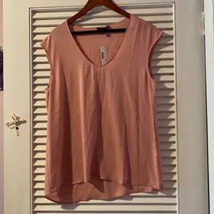 *NWT* J.Crew Light Pink Sleeveless Blouse